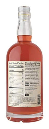 Dhos Bittersweet - Handcrafted Non-Alcoholic Aperitif With Flavors Of Rhubarb, Fruit & Bitter Herbs - Non-Alcoholic Spirit To Mix Delicious Mocktails - Keto-Friendly, Zero Sugar, Zero Proof - 750 ML