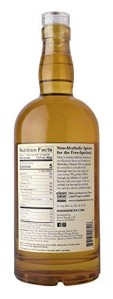 Dhos Orange - Non-Alcoholic Liquor With Orange, Tangerine, Sweet Vanilla & Spice - Non-Alcoholic Spirit To Mix Delicious Margaritas & Mocktails - Keto-Friendly, Zero Sugar, Zero Proof - 750 ML