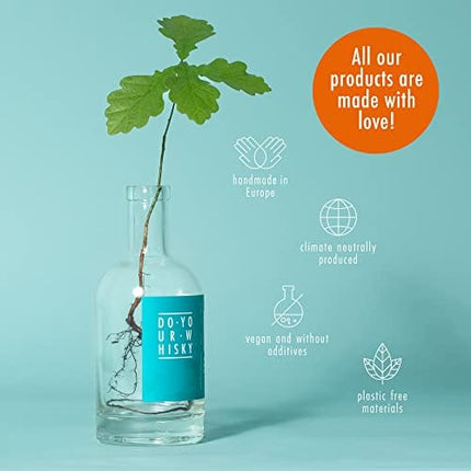 DO Your Whisky Infusion | DIY Kit for Homemade Whisky Flavor | Original Gift Set | 12 Woodchip Blends & Botanicals in Glass Tubes | 6 Whiskey Stones | DO YOUR GIN as Seen in GQ, Vogue | Gifts for Men