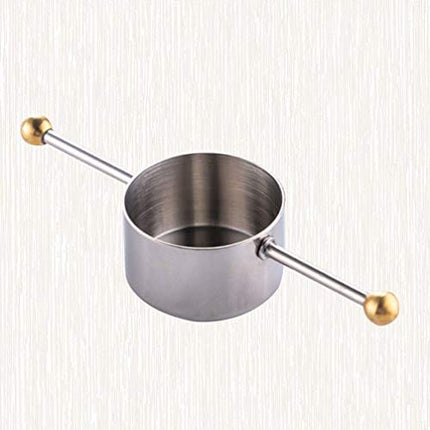 DOITOOL Drink Measuring Cup Stainless Steel Measuring Cup Cocktail Jigger Japanese Shot Measure Jigger Liquor Measurement Wine Measuring Tool for Bartenders Bar Jigger 30ml Bartending Measuring Tool