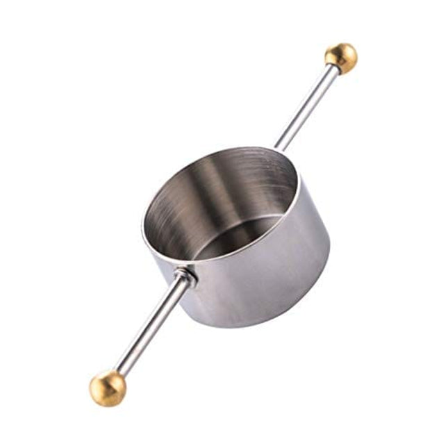 DOITOOL Drink Measuring Cup Stainless Steel Measuring Cup Cocktail Jigger Japanese Shot Measure Jigger Liquor Measurement Wine Measuring Tool for Bartenders Bar Jigger 30ml Bartending Measuring Tool