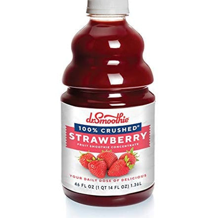 Dr. Smoothie 100% Crushed Strawberry, 46 Fluid Ounce