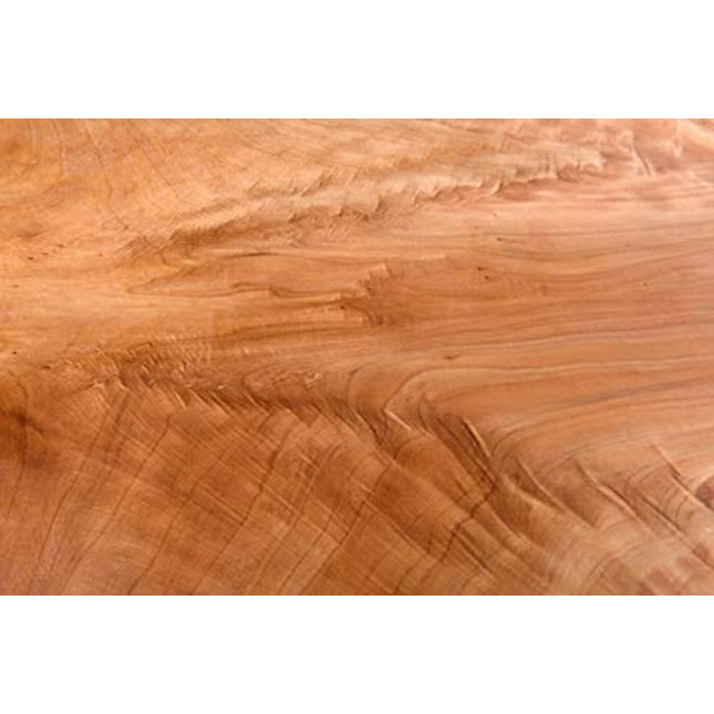 Driini Premium Handmade Root Wood Lazy Susan Turntable Organizer - Rustic Wooden Serving Platter Cheese Board (12")