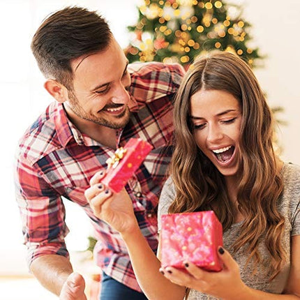 Set of 8 Coasters for Drinks ,EAGMAK Absorbent Marble Style Ceramic Drink Coaster with Holder for Coffee Wooden Table Home Decor (White)