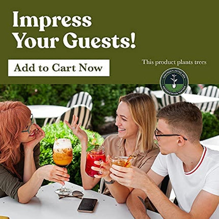 Gold Pearl Bamboo Cocktail Picks Food Appetizer Toothpicks – 6 inch Bamboo Gold Toothpicks (100 Pack) – Bamboo Food Picks – Party Toothpicks for Appetizers and Cocktail Drinks (Gold)