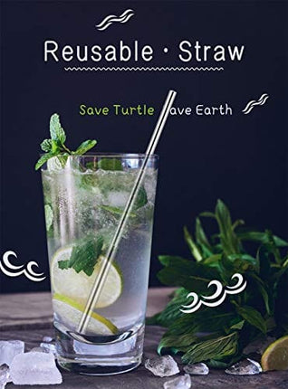 4 Pack Portable Reusable Metal Straw Collapsible Stainless Steel Drinking Straw Telescopic Straw to Drink Water Smoothie with Aluminum Key-chain Case & Cleaning Brush （Silver & blue & red & green）