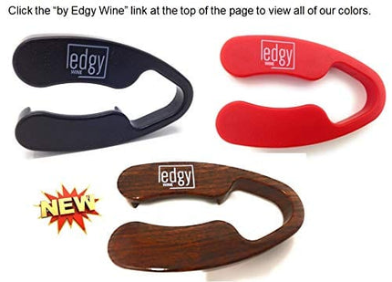 Edgy Wine Premium Wine Foil Cutter. Perfect Wine Bottle Opening Accessory For Wine Lovers. Red.