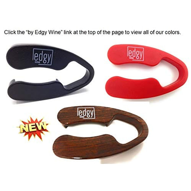 Edgy Wine Premium Wine Foil Cutter. Perfect Wine Bottle Opening Accessory For Wine Lovers. Red.