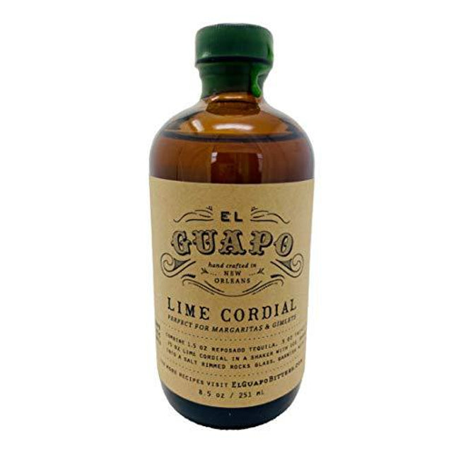 El Guapo Lime Cordial Syrup - 8.5 oz