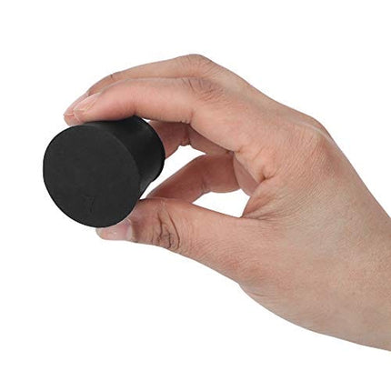 19-Pack (10 Assorted Sizes) 000# -7# Solid Rubber Stoppers