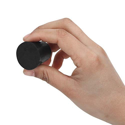 19-Pack (10 Assorted Sizes) 000# -7# Solid Rubber Stoppers