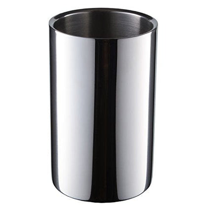Enoluxe Wine Chiller Bucket - Champagne Bucket - Elegant White Wine Bucket or Champagne Chiller for All 750 ml Bottles - Insulated Wine Cooler Bucket to Keep Wine Cold (Stainless Steel)