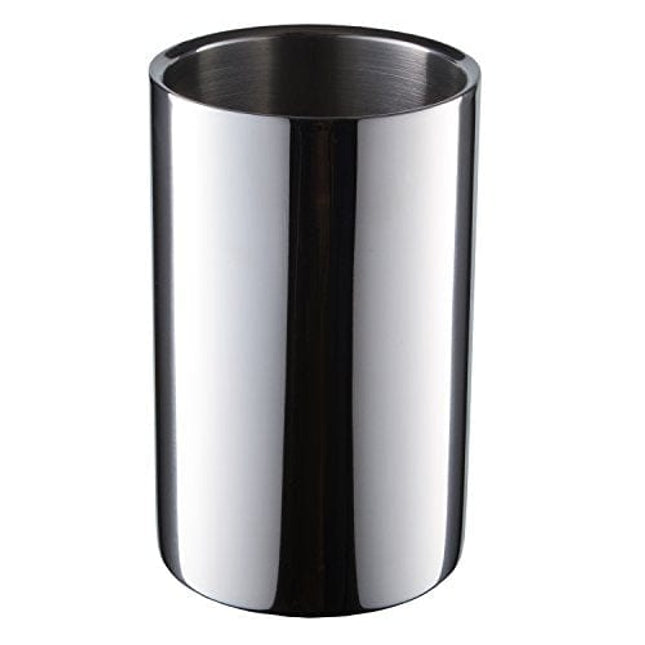 Enoluxe Wine Chiller Bucket - Champagne Bucket - Elegant White Wine Bucket or Champagne Chiller for All 750 ml Bottles - Insulated Wine Cooler Bucket to Keep Wine Cold (Stainless Steel)