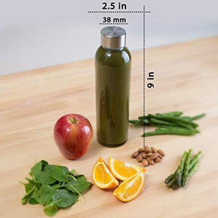 Epica 18-Oz. Glass Beverage Bottles, Set of 6