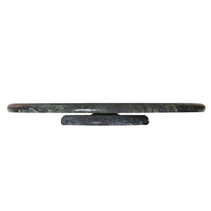 Creative Home Natural Green Marble Lazy Susan, 12" Diameter