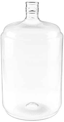 Vintage Shop FBA_2611731 Plastic 5 Gallon Carboy, Clear