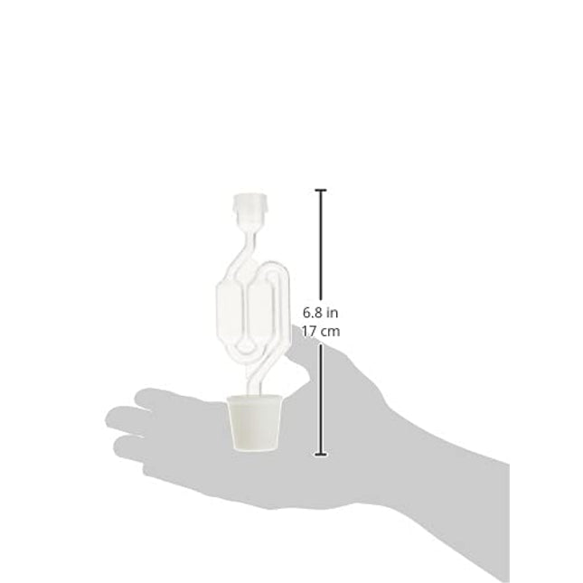 Twin Bubble Airlock and Carboy Bung (Pack of 2)