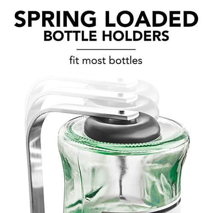 Final Touch 6 Bottle Bar Caddy Liquor Dispenser