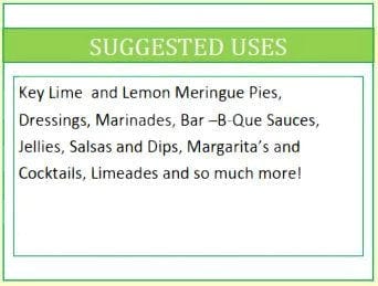 100% Authentic Key Lime Juice - 32oz (2 Pack)