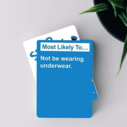 Stop Thinking Start Drinking! Card Game for Adults - 150 Cards to Help Your Party get (at Least) Tipsy, or (Probably) Drunk - Truth or Dare, Most Likely to, Skills Challenge, and More!