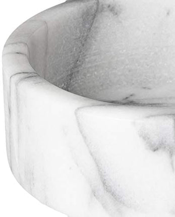 Fox Run 48758 Run White Marble Wine Stand, 5 x 5 x 2 inches
