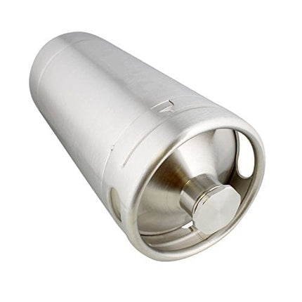 128 Ounce Stainless Steel Mini Keg Growler - Wine Keg Draft Beer Growlers for Beer, Water, Soda, Wine, Coffee