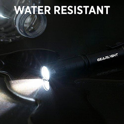 GearLight LED Pocket Pen Light Flashlight S100 [2 Pack] - Small, Mini, Stylus PenLight with Clip - Perfect Flashlights for Inspection, Work, & Repair