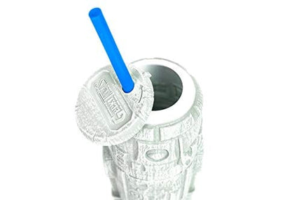 Geeki Tikis Star Wars R2-D2 Tumbler | Official Star Wars Collectible Plastic Tiki Style Cup With Lid | Holds 21 Ounces