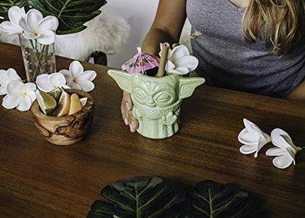 Geeki Tikis The Child "Baby Yoda" Force Pose Mug | Star Wars: The Mandalorian | 16 Ounces