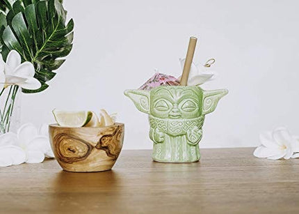 Geeki Tikis The Child "Baby Yoda" Force Pose Mug | Star Wars: The Mandalorian | 16 Ounces