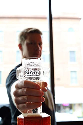 Set of 2, Dumbbell Beer Glasses | Dumbell Beer Glass | Funny Beer Mug | Beer Mugs For Men | Funny Beer Glasses | Beer Glasses Funny | Cool Beer Glasses | Giant Beer Glass | By Gemsho Glass B07X8DLK3W