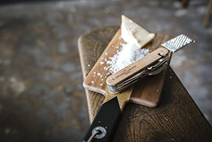 Gentlemen's Hardware 12-in-1 Detachable Kitchen Stainless Steel Multi Tool with Wood Handles
