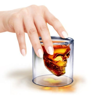 Genuine Fred DOOMED Crystal Skull Shotglass