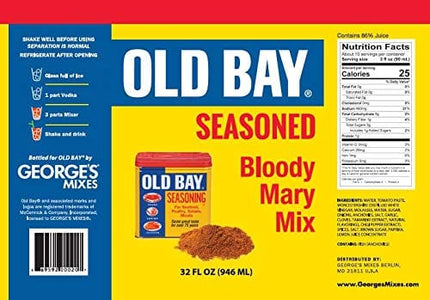 George's Old Bay Seasoned Bloody Mary Mix