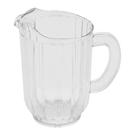 G.E.T. P-2064-1-CL BPA-Free Break-Resistant Restaurant Style Plastic Pitcher, 60 Ounce, Clear