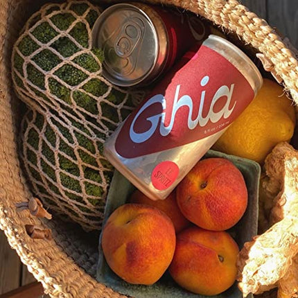 Ghia Non-Alcoholic Le Spritz Combo 12-Pack (4 OG Spritz/4 Ginger/4 Lime + Salt) - 8 Fl Oz Cans | Botanical Mediterranean Inspired Apéritif - No Added Sugar, Caffeine-Free