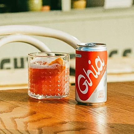 Ghia Non-Alcoholic Le Spritz OG Spritz & Ginger Variety (4-Pack) - 8 Fl Oz Cans | Botanical Mediterranean Inspired Apéritif | No Added Sugar, No Preservatives, No Artificial Flavors, Caffeine-Free