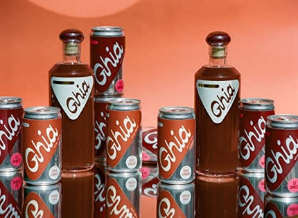 Ghia Non-Alcoholic Lime & Salt Le Spritz, 8 Fl Oz (4-Pack) - Botanical Mediterranean Inspired Sparkling Apéritif | Vegan, No Added Sugar, No Preservatives, No Artificial Flavors, Caffeine-Free