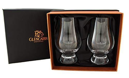 Glencairn Crystal Official Whisky Glasses in Presentation Box | Set of 2