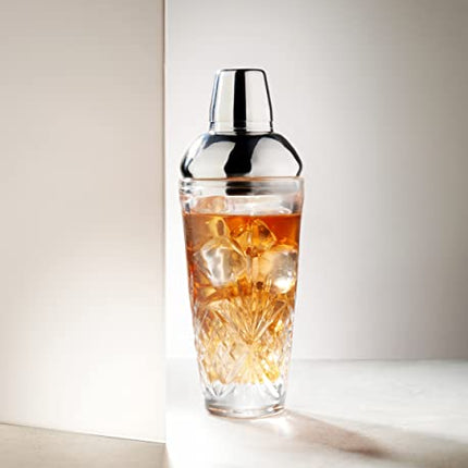 Godinger Dublin Cocktail Shaker, Martini Shaker, 17oz