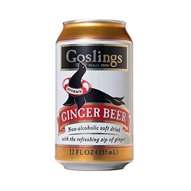 Pack of 4 Gosling's Ginger Beer 12 fl oz (355 ml) 4-6 Packs