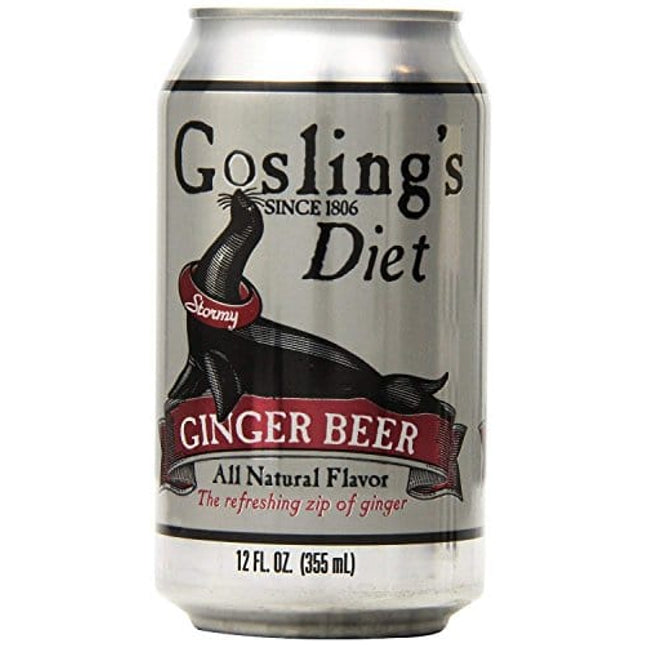 Gosling's Diet Stormy Ginger Beer, 4 Set of 6