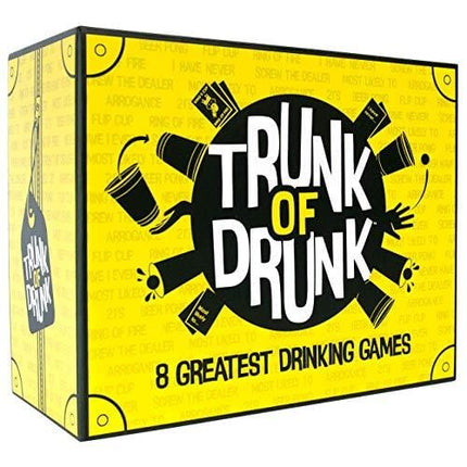 Trunk of Drunk - 8 Greatest Drinking Games (Beer Pong, Ring of Fire, Never Have I Ever and More)
