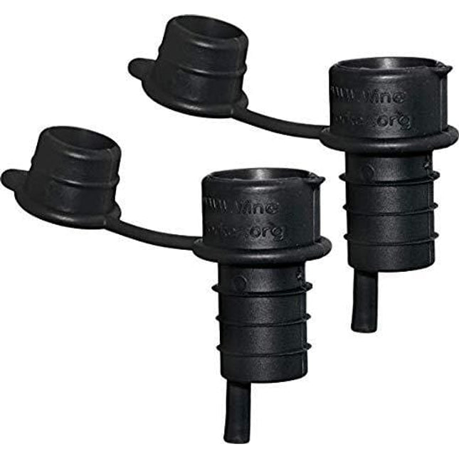 Haley's Corker 5-in-1 Wine Aerator, Stopper, Pourer, Filter and Re-Corker, 2 Pack, Standard