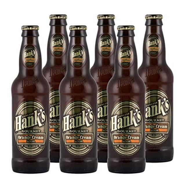 Pack of 6 - Hank's Gourmet Sodas (Orange Cream)