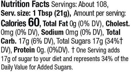 Amazon Brand - Happy Belly Wildflower Honey, 80 ounce (Previously Solimo)
