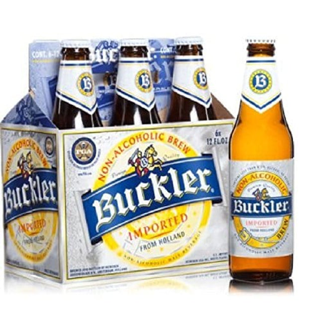 Buckler Non-alcoholic Beer Brewed in Holland By Heineken 6 Bottles