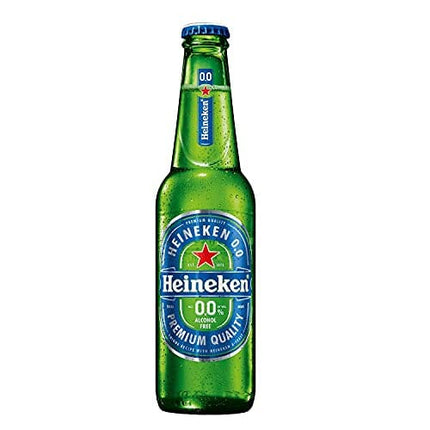 Heineken 0.0 % Non Alcoholic Lager Beer - Zero Dot Zero 12 Bottle Pack, Lager Beer 0.0, 12 x 330ml