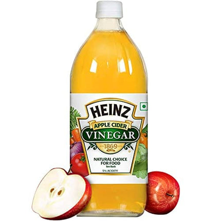 Heinz All Natural Apple Cider Vinegar with 5% Acidity, 16 fl oz Bottle