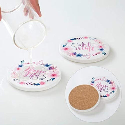 Nurse Gift Box for Women - Nurse Appreciation Gift Set, Nurse Graduation, Nursing School, Nurse Christmas Gifts - Nurse Practitioner, RG Gift - Wine Tumbler Gift Set for Nurse Black